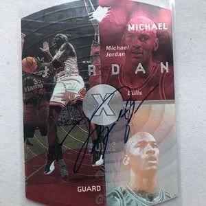 1998 SPx Michael Jordan Auto with UD Authenticity
